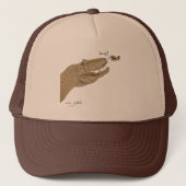 Allosaurus Boop! Dinosaur Trucker Hat キャップ (正面)