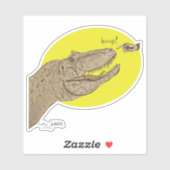 Allosaurus Boop Sticker シール (シート)