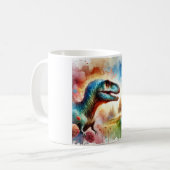 Allosaurus Majesty 100724AREF112 - Watercolor コーヒーマグカップ (正面左)