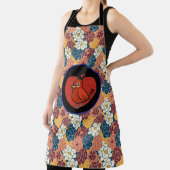 allover flower design エプロン (インサイチュ)