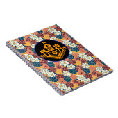 allover flower design ノートブック (右側)