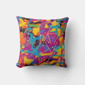 All's Connected抽象芸術装飾用クッション クッション (正面)