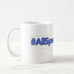 #AllSpeechMattersのマグの商品 コーヒーマグカップ