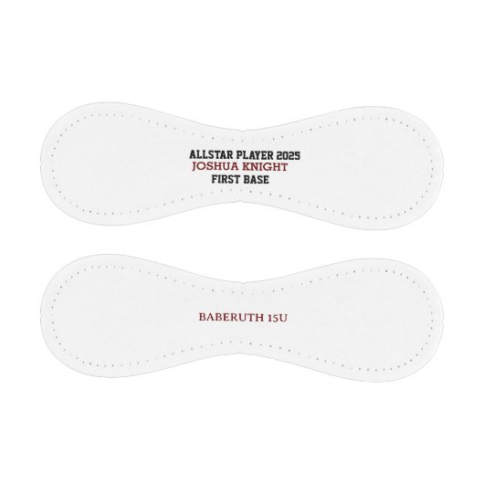 ALLSTAR Baseball Personalized Baseball Game Ball 野球ボール (パネル)