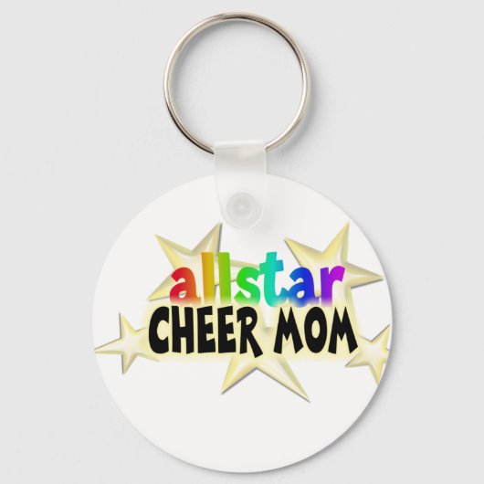 Allstar Cheer MOM Keychain キーホルダー (正面)