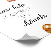 Allstar Sports Baby Showerサイン(5x7) ポスター (角)