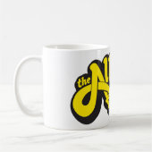 AllStarsの集合的なマグ-黄色いロゴ コーヒーマグカップ (左)