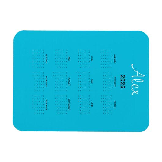 Alluring Aqua マグネット (横)