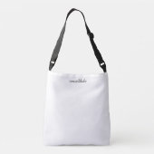 "Alluring" Tote bag クロスボディバッグ (裏面)
