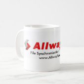 Allway SYNCのマグ コーヒーマグカップ (正面左)