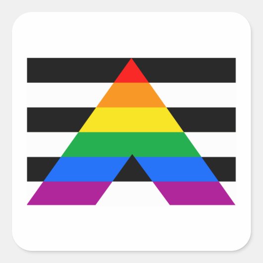 ALLYフラグオリジナル スクエアシール (正面)