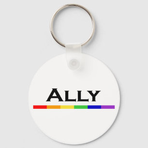 Allyプライドキーチェーン キーホルダー