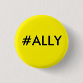 #ALLY 缶バッジ (正面)
