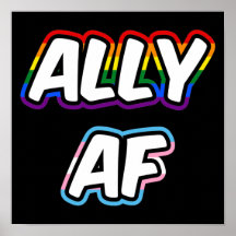 Ally AF II - LGBTQフラグゲイトランス同性愛者プライド