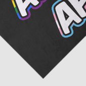 Ally AF II - LGBTQフラグゲイトランス同性愛者プライド 薄葉紙 (詳細)