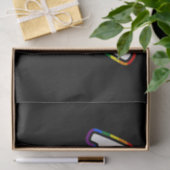 Ally AF II - LGBTQフラグゲイトランス同性愛者プライド 薄葉紙 (ギフト)