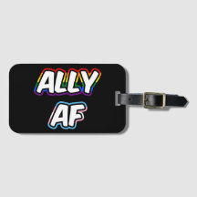 Ally AF II - LGBTQ フラッグ ゲイ トランス クィア プライド