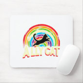 Ally Cat Lgbt Pride Cat  マウスパッド (マウス)