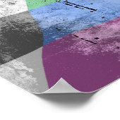 ALLY FLAG FLYING -.png ポスター (角)