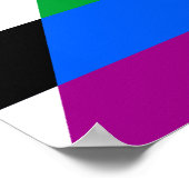 ALLY FLAG ORIGINAL -.png ポスター (角)