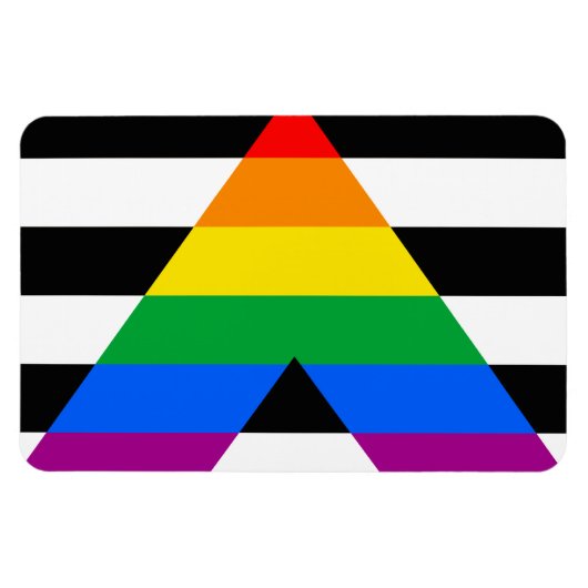 ALLY FLAG ORIGINAL -.png マグネット (横)