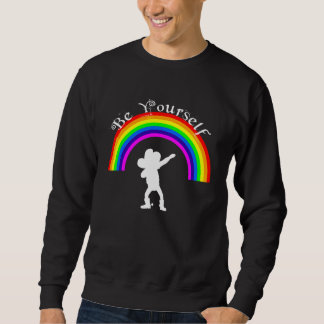 Ally Pride LGBTQ Equality Rainbow Lesbian Gay Tran スウェットシャツ