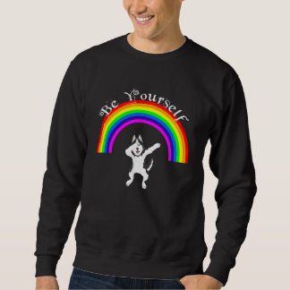 Ally Pride LGBTQ Equality Rainbow Lesbian Gay Tran スウェットシャツ