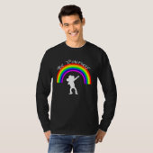 Ally Pride LGBTQ Equality Rainbow Lesbian Gay Tran Tシャツ (正面フル)