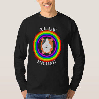 Ally Pride LGBTQ Equality Rainbow Lesbian Gay Tran Tシャツ