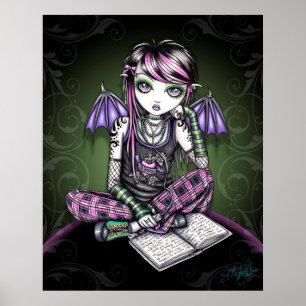 Ally Tattoo Emo Fairyのポスター ポスター