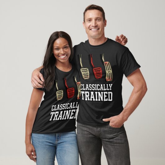 ally Trained 3 Pedals Stick Shift Manual Tシャツ (ユニセックス)