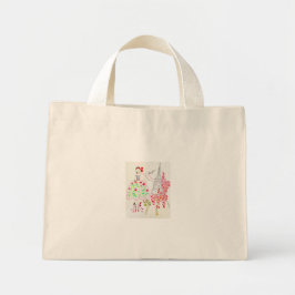 Allyson SimoneによるTiny Tote Bonjourコレクション ミニトートバッグ