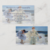 Alma頼 TedamoウェディングRSVPによる私いいえ エンクロージャーカード (正面/裏面)