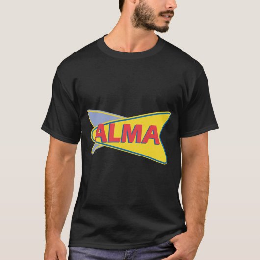 Alma Sonic Logo Tシャツ (正面)