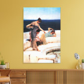 Alma-Tadema Classical Art Canvas Print Home Decor  キャンバスプリント (インサイチュ (リビング))