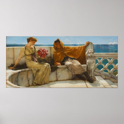 Alma-Tadema - I Love You Love Me ポスター (正面)