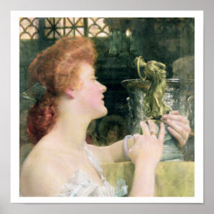 Alma-Tadema The Golden Hour, 1908 ポスター
