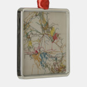 Almaden新しい鉱山の計画 メタルオーナメント (右)