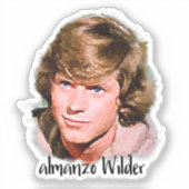 Almanzo Wilder Little House on the Prairie シール (正面)