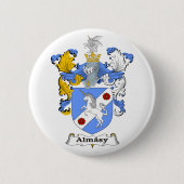 Almasy 3家族のハンガリーの紋章付き外衣 缶バッジ (正面)