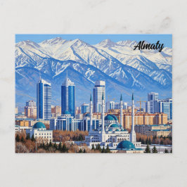 Almaty Kazakhstan Travel  ポストカード