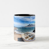 Almería、La Isleta Delモロ| 3月Mediterráneo ツートーンマグカップ (中央)