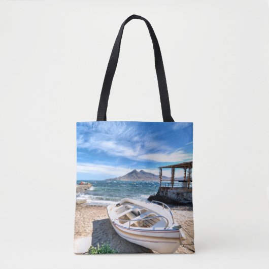 Almería、La Isleta Delモロ| 3月Mediterráneo トートバッグ (正面)