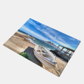 Almería、La Isleta Delモロ| 3月Mediterráneo ドアマット (アングル)