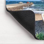 Almería、La Isleta Delモロ| 3月Mediterráneo マウスパッド (コーナー)