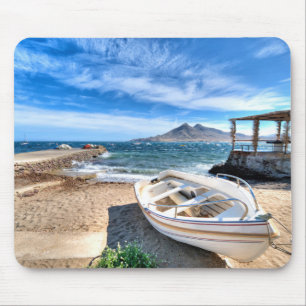 Almería、La Isleta Delモロ 3月Mediterráneo マウスパッド