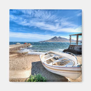 Almería、La Isleta Delモロ 3月Mediterráneo マグネット