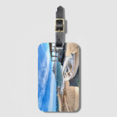 Almería、La Isleta Delモロ| 3月Mediterráneo ラゲッジタグ (正面縦)