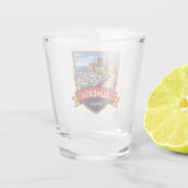 Almeria Spain Alcazabar Travel Shot Glass ショットグラス (裏面)