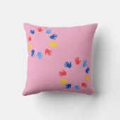 Almofada 40,6 cm x 40,6 cm Mãos クッション (裏面)